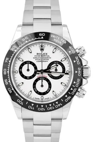 Rolex Daytona 116500LN 40mm Stainless steel White