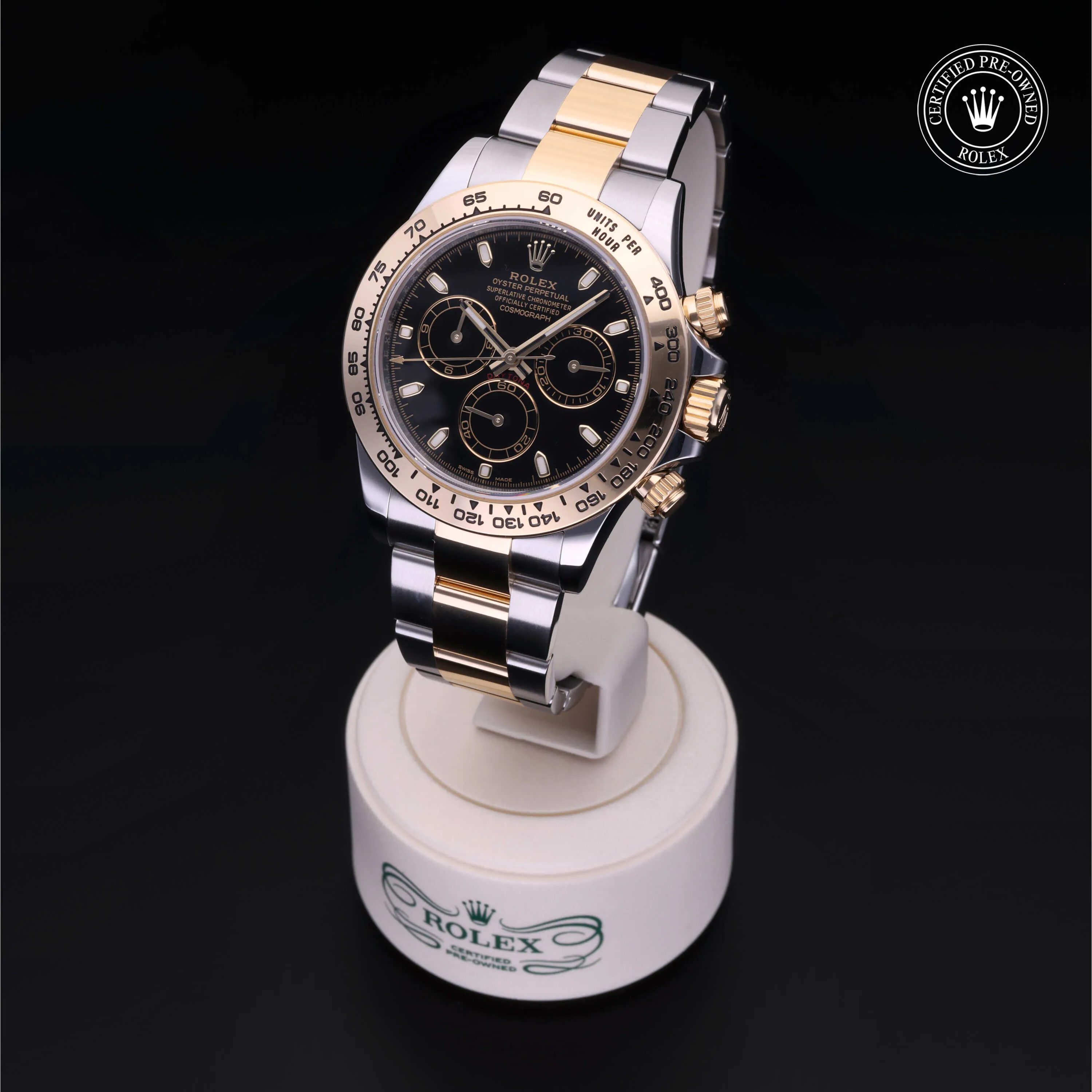 Rolex Daytona 116503 40mm Yellow gold Black 1