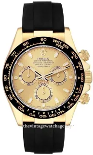 Rolex Daytona 116518LN-0042 Ceramic and Yellow gold Champagne