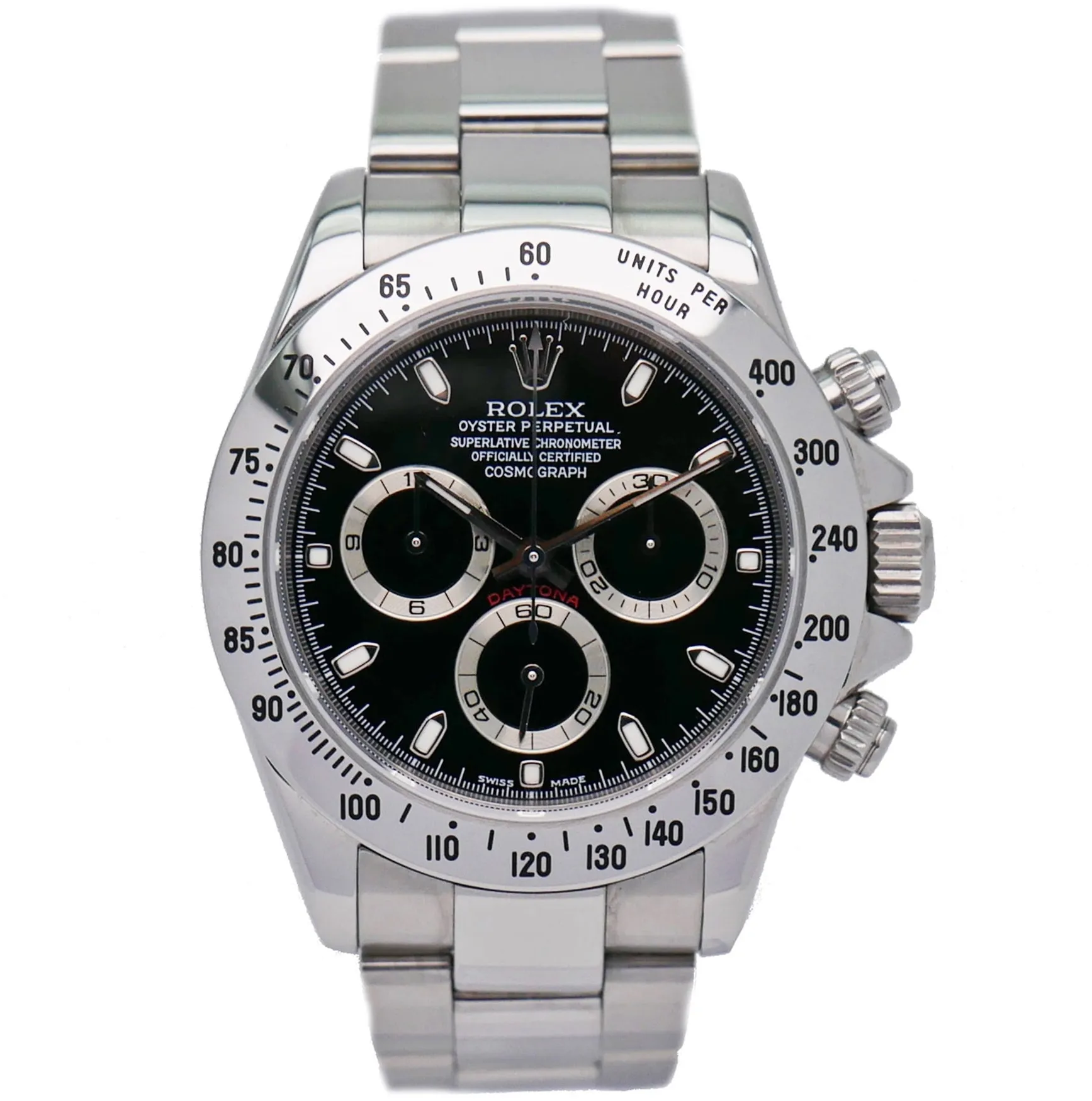 Rolex Daytona 116520 Stainless steel Black