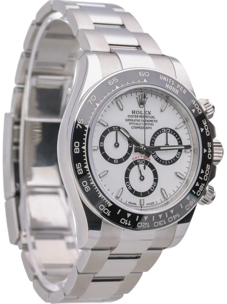 Rolex Daytona 126500LN 40mm Oystersteel White 4