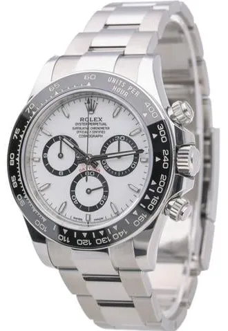 Rolex Daytona 126500LN 40mm Stainless steel White 2