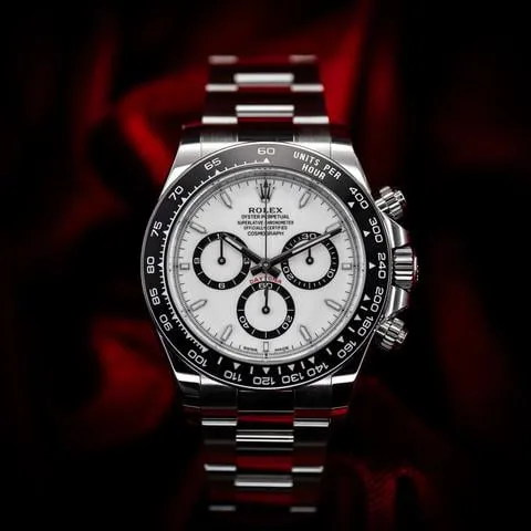 Rolex Daytona 126500LN 40mm Stainless steel White