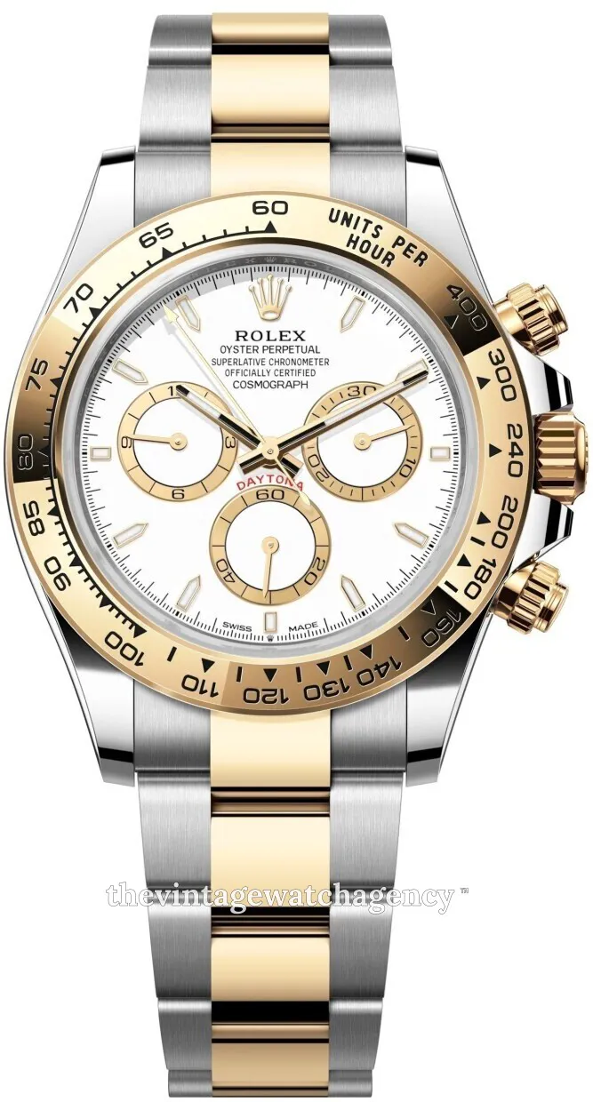 Rolex Daytona 126503-0001 40mm Yellow gold and Oystersteel White