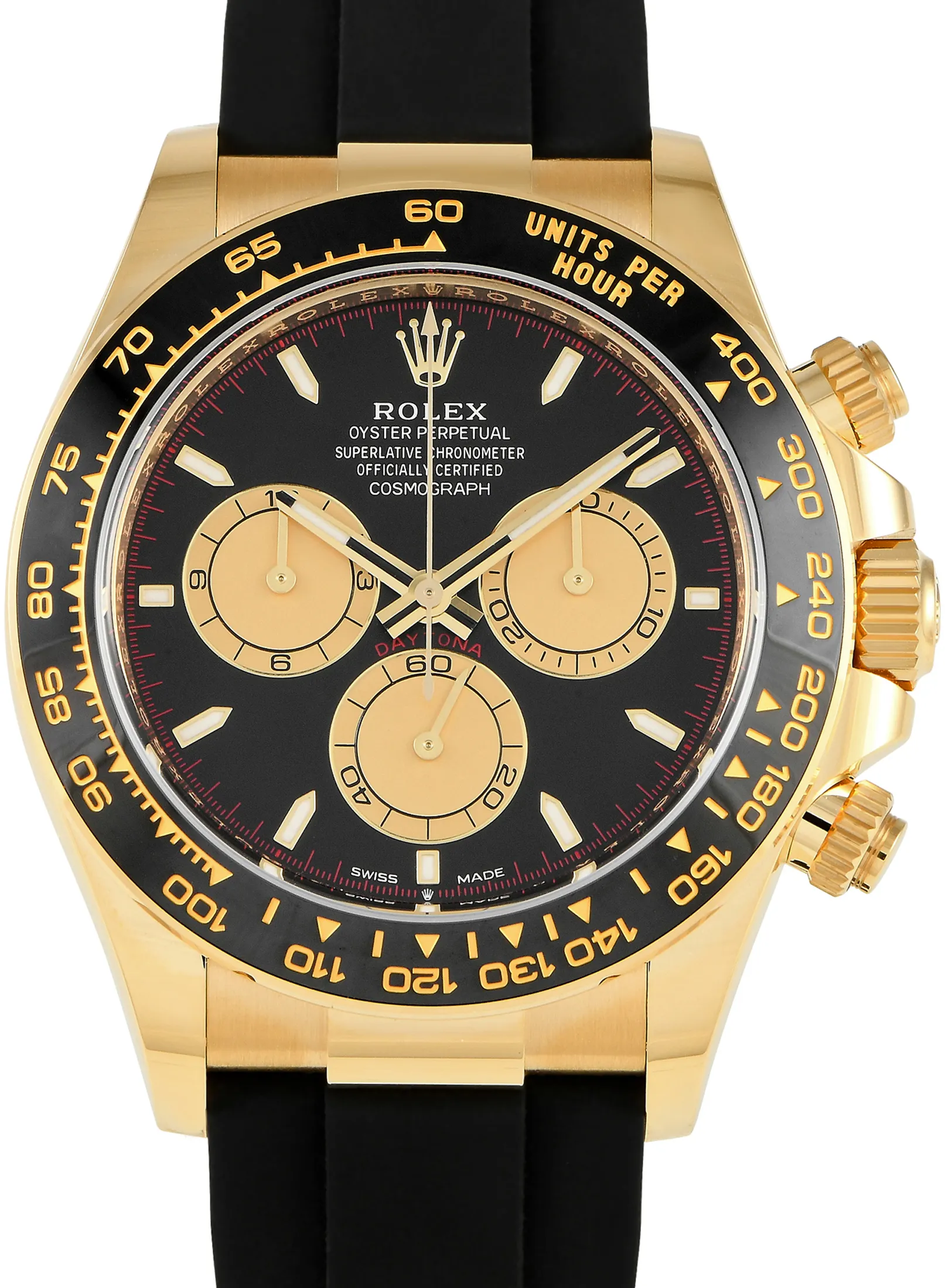 Rolex Daytona 126518ln 40mm Yellow gold and 18k yellow gold Black