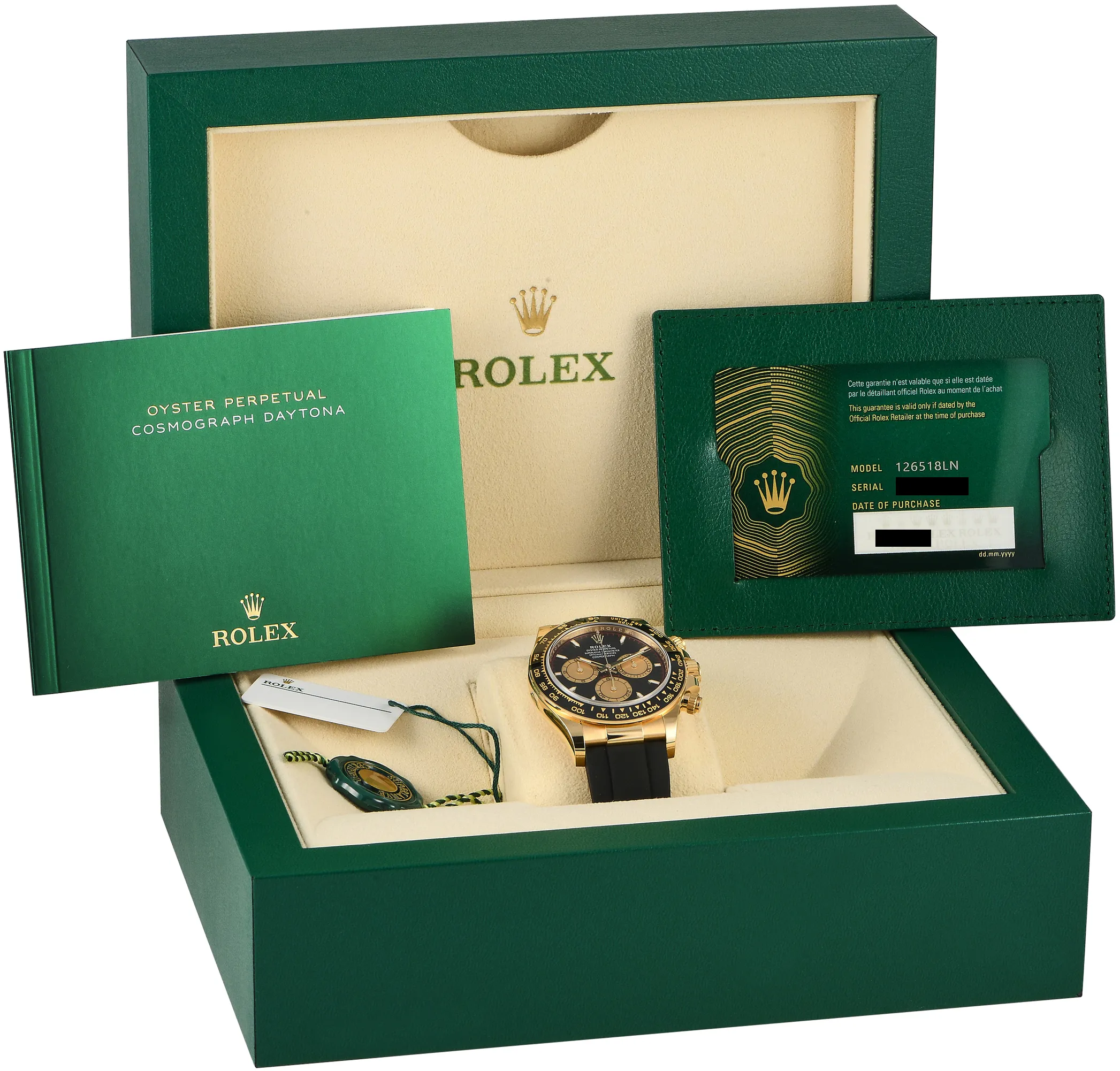 Rolex Daytona 126518ln 40mm Yellow gold and 18k yellow gold Black 4