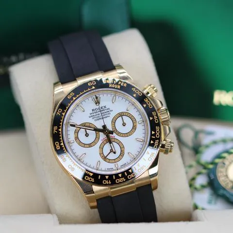 Rolex Daytona 126518ln 40mm Yellow gold White 5