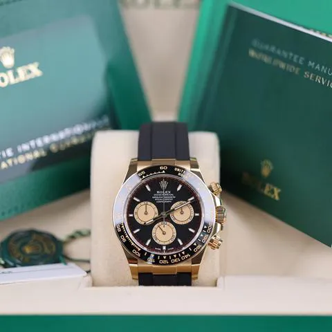 Rolex Daytona 126518ln 40mm Yellow gold Black