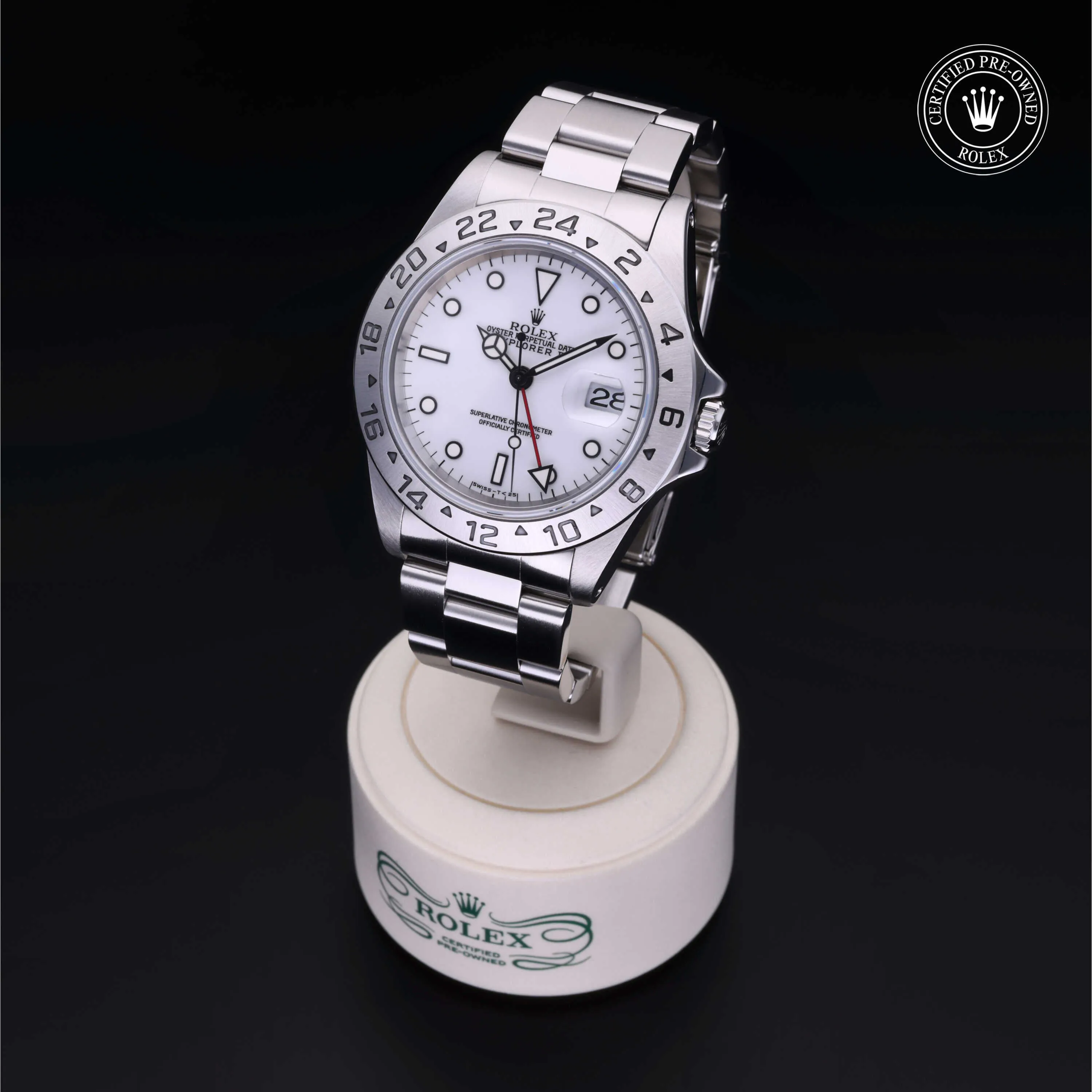 Rolex Explorer II 16570 40mm Stainless steel White 1