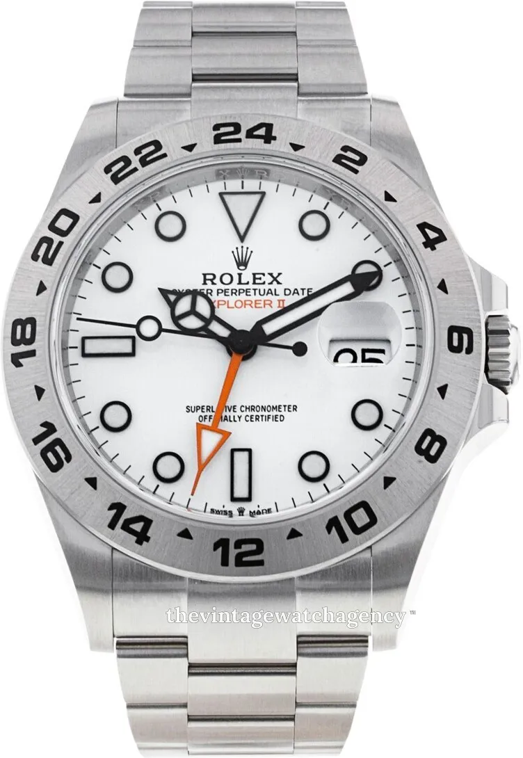 Rolex Explorer II 226570-0001 42mm Oystersteel White