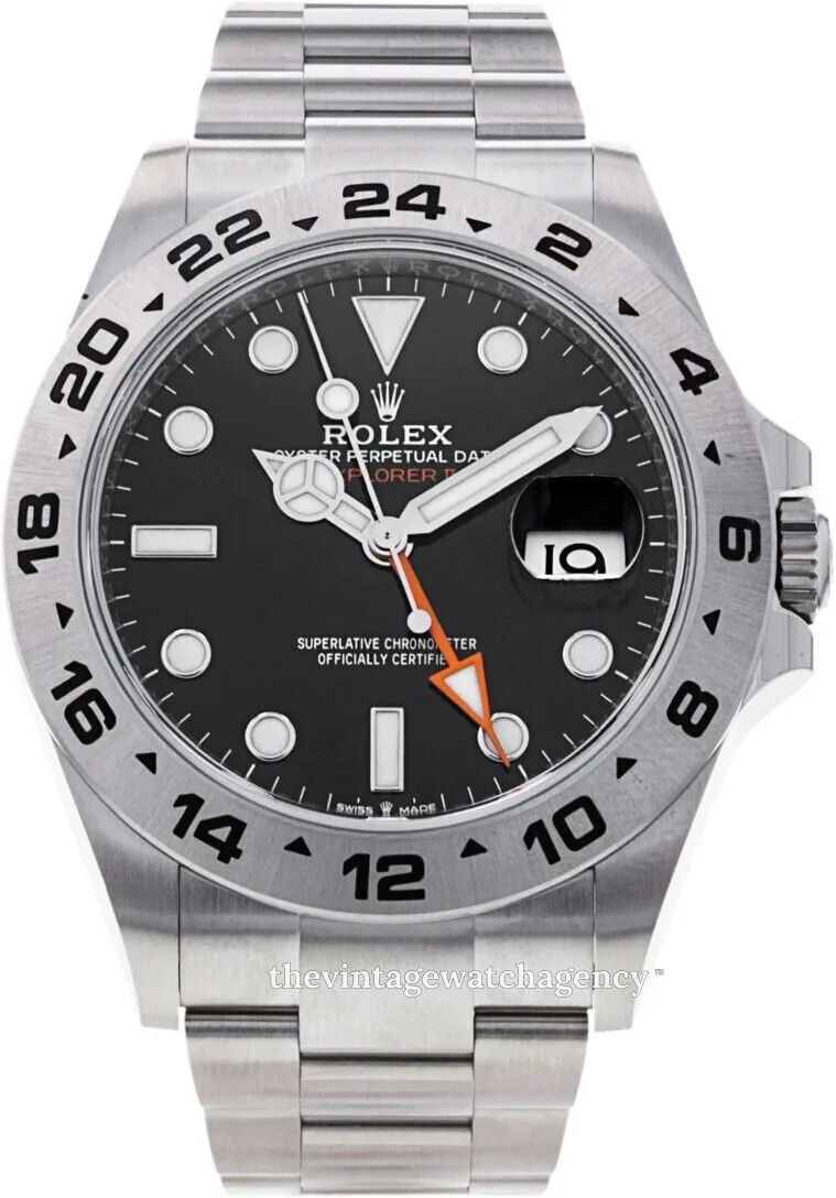 Rolex Explorer II 226570-0002 42mm Oystersteel Black