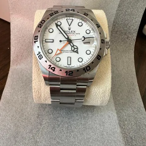 Rolex Explorer II 226570 42mm Stainless steel White