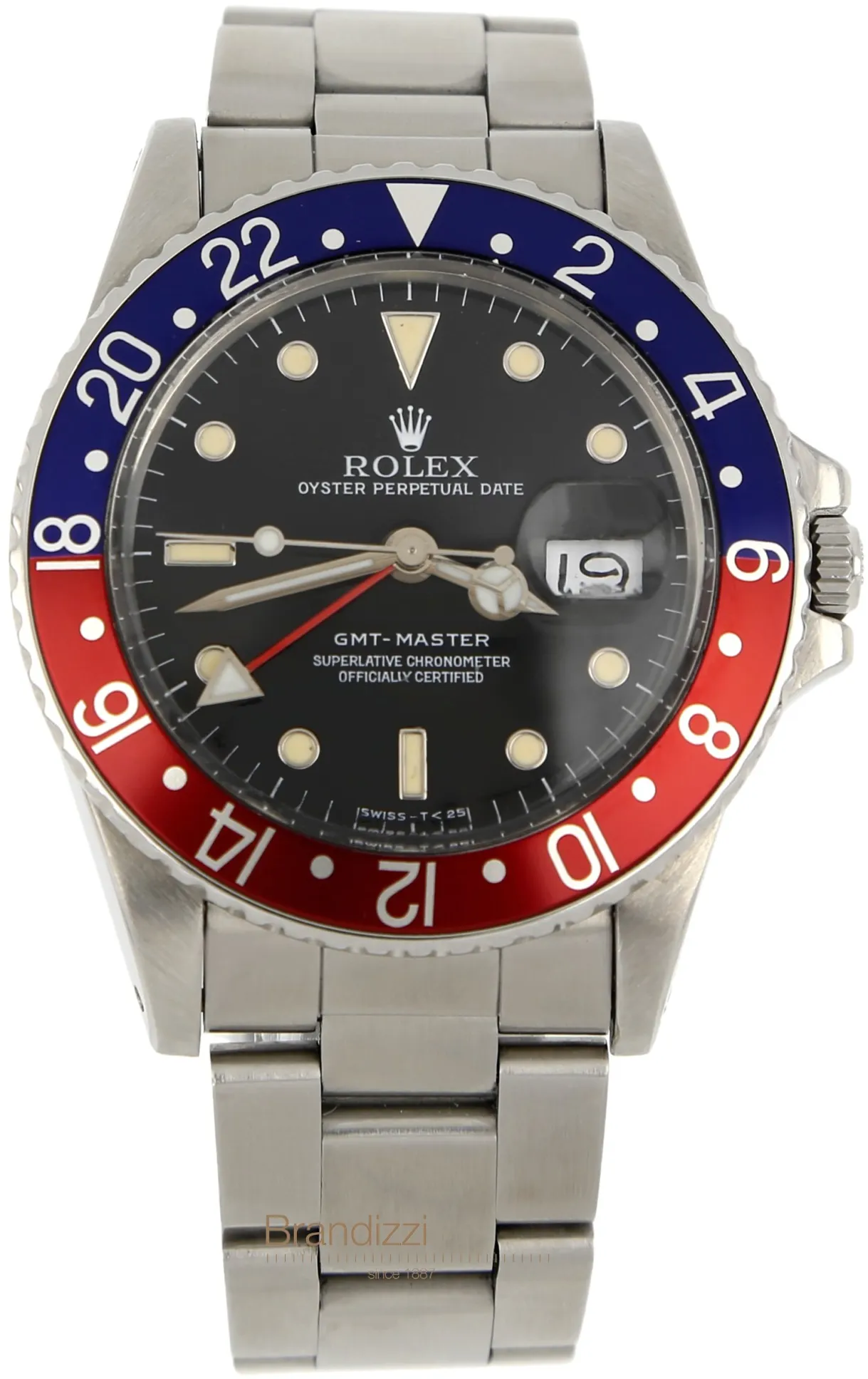 Rolex GMT-Master 16750 40mm Stainless steel Black 1