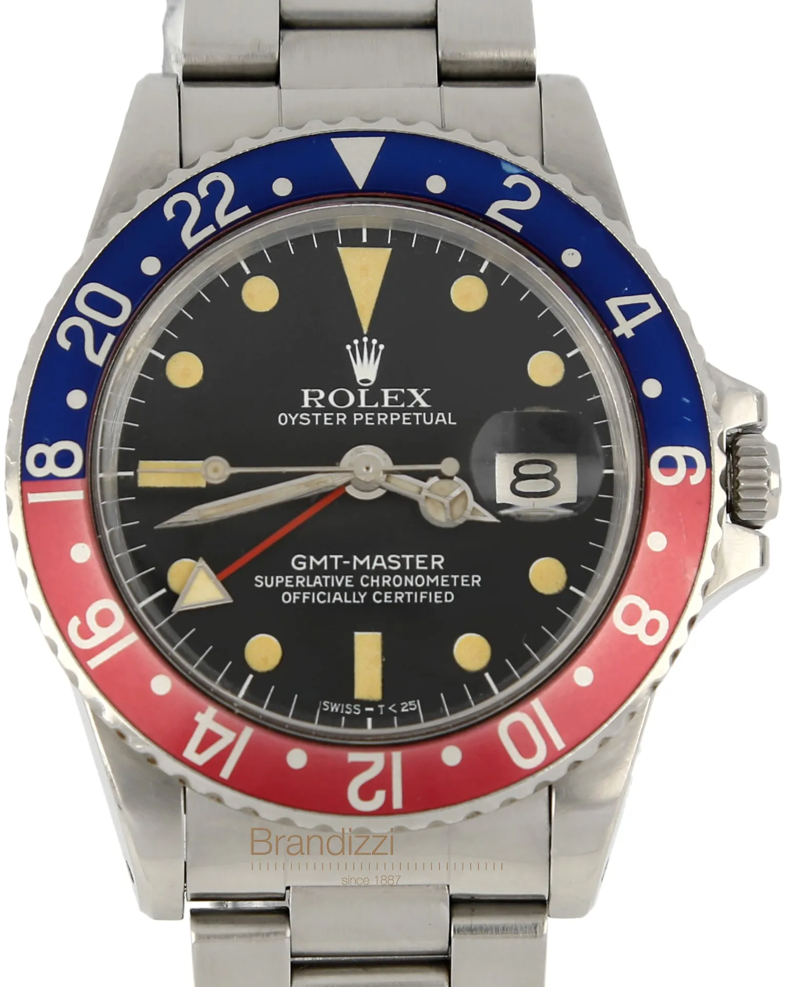 Rolex GMT-Master 1675 40mm Stainless steel Black