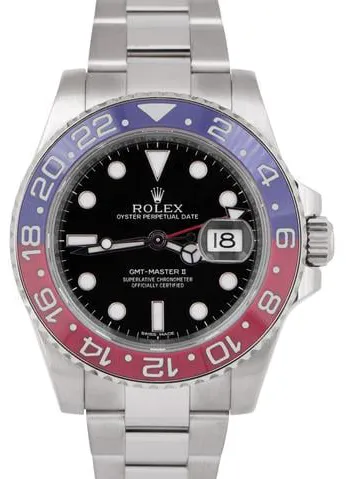 Rolex GMT-Master II 116719BLRO 40mm White gold Black