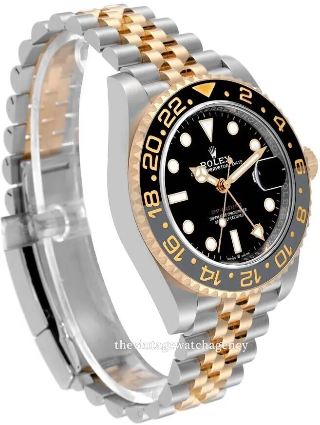 Rolex GMT-Master II 126713GRNR-0001 40mm Yellow gold and Oystersteel Black 3