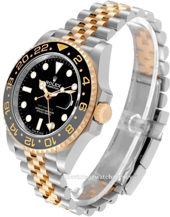 Rolex GMT-Master II 126713GRNR-0001 40mm Yellow gold and Oystersteel Black 4