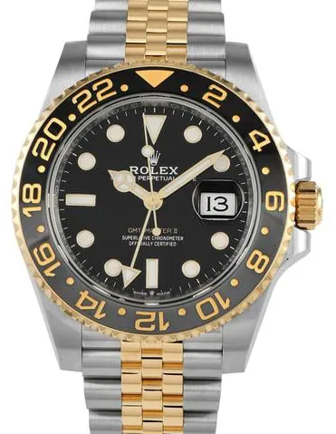 Rolex GMT-Master II 126713GRNR 40mm Stainless steel Black