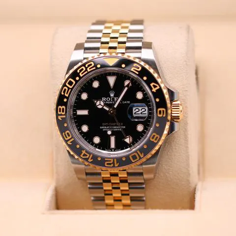 Rolex GMT-Master II 126713GRNR 40mm Yellow gold and Stainless steel Black