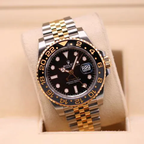 Rolex GMT-Master II 126713GRNR 40mm Yellow gold and Stainless steel Black 2