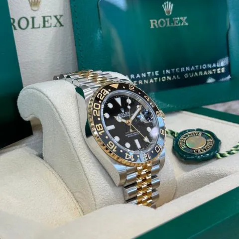 Rolex GMT-Master II 126713GRNR 40mm Yellow gold and Stainless steel Black 2