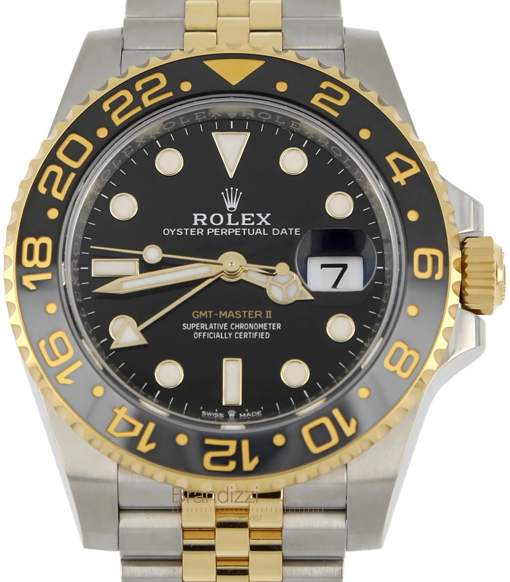 Rolex GMT-Master II 126713GRNR 40mm Yellow gold and Stainless steel