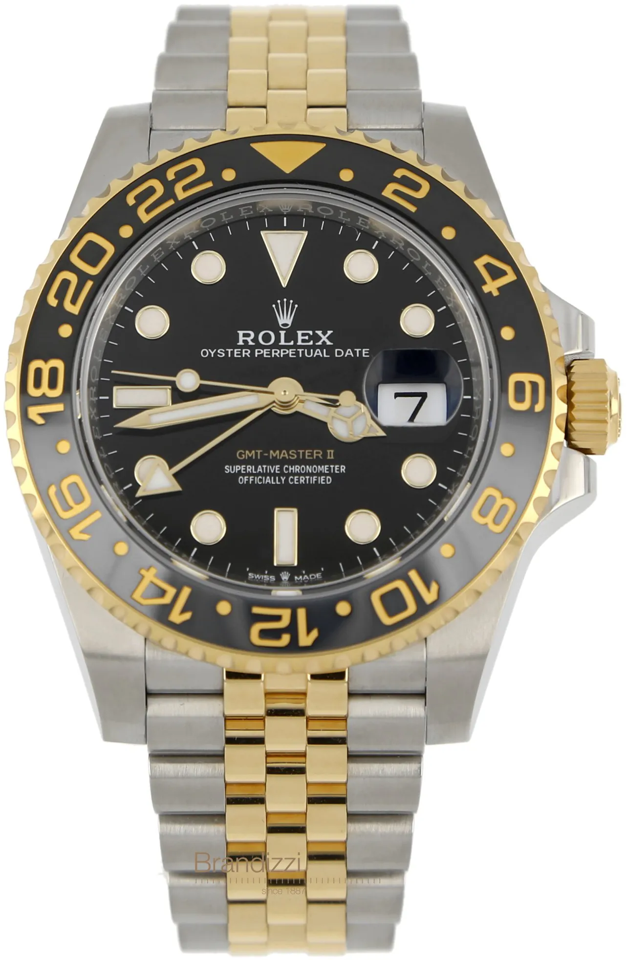 Rolex GMT-Master II 126713GRNR 40mm Yellow gold and Stainless steel 2