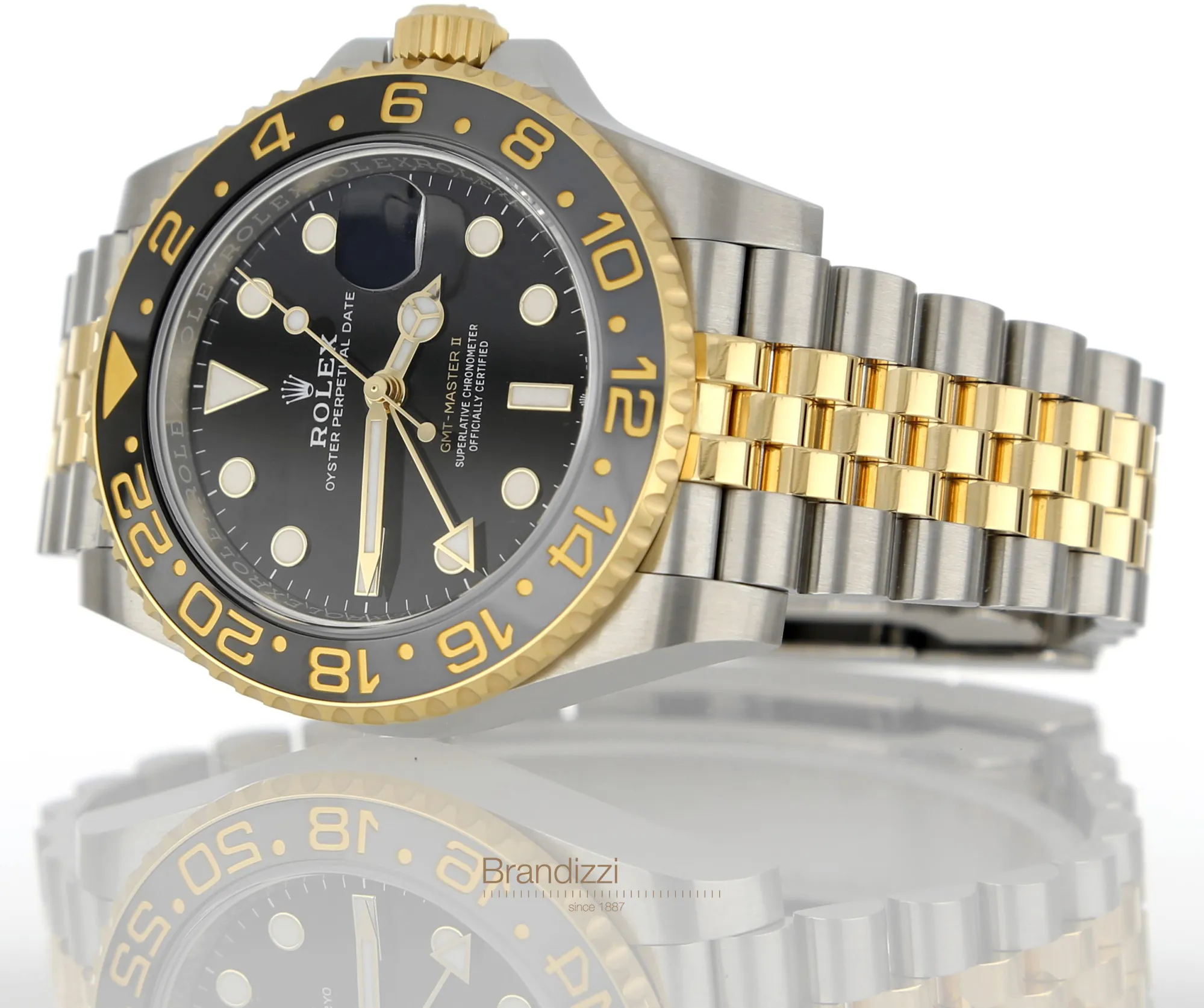 Rolex GMT-Master II 126713GRNR 40mm Yellow gold and Stainless steel 4