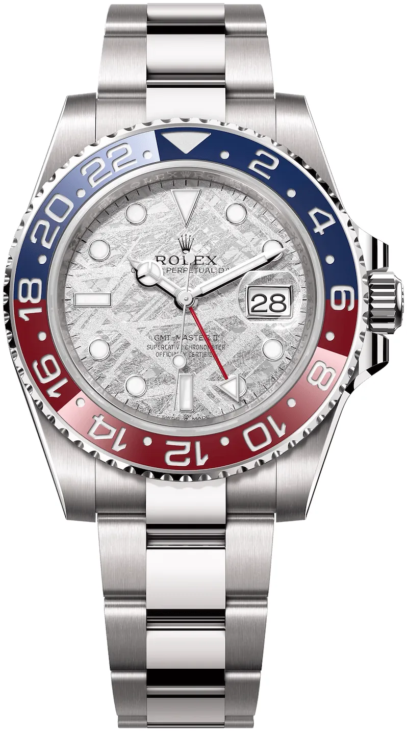 Rolex GMT-Master II 126719BLRO-0002 40mm 18k white gold Silver