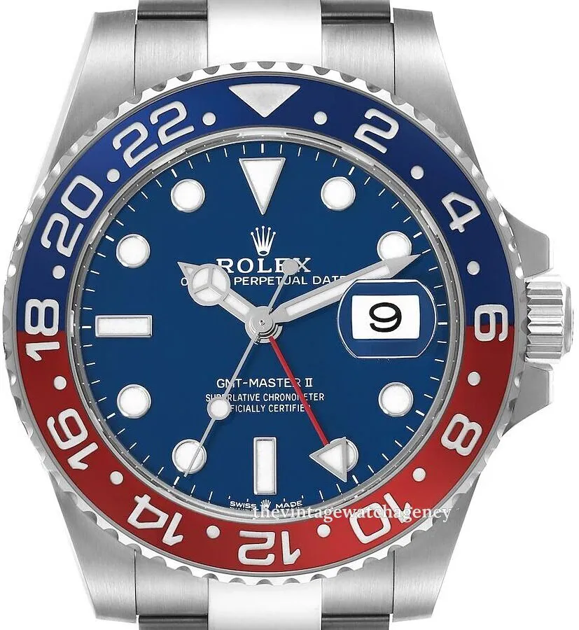 Rolex GMT-Master II 126719BLRO-0003 40mm 18k white gold Blue 1