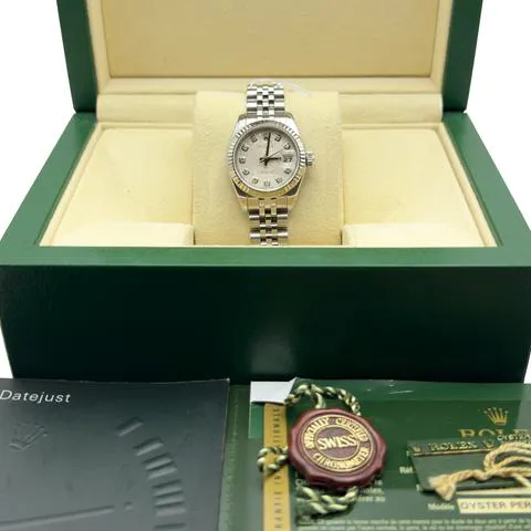 Rolex Lady-Datejust 179174 26mm Yellow gold and Stainless steel Silver 7