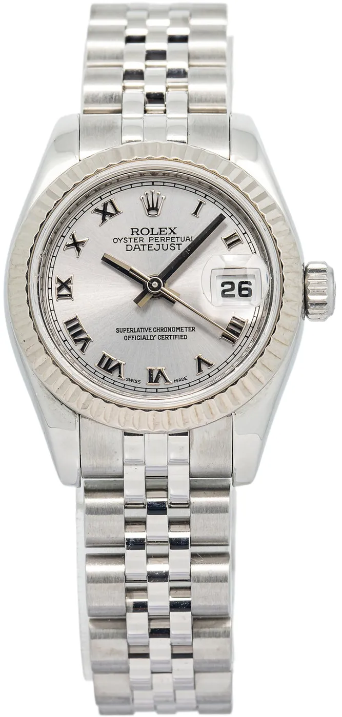 Rolex Lady-Datejust 179174 26mm Stainless steel Silver