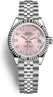 Rolex Lady-Datejust 279174-0003 White gold and Stainless steel Pink