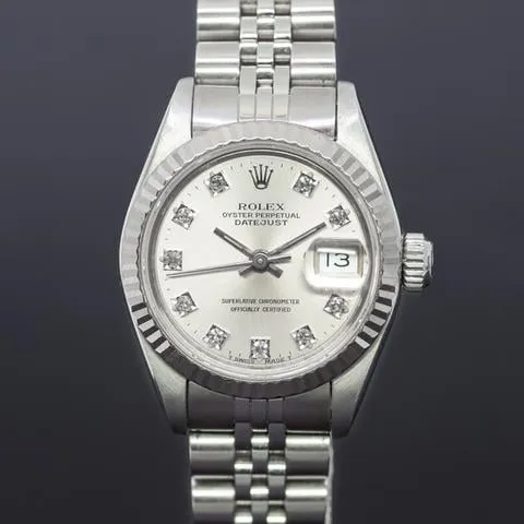 Rolex Lady-Datejust 69174 26mm Stainless steel Silver