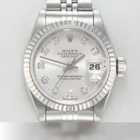 Rolex Lady-Datejust 79174 26mm Yellow gold and Stainless steel Silver