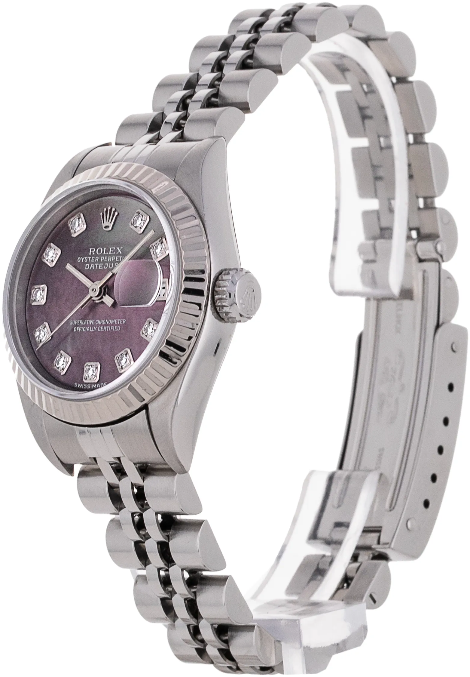 Rolex Lady-Datejust 79174 26mm White gold and Stainless steel Mother-of-pearl 1