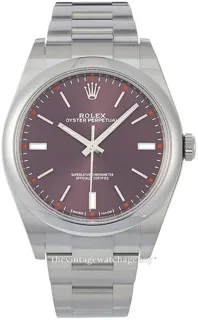 Rolex Oyster Perpetual 114300-0002 Stainless steel Purple