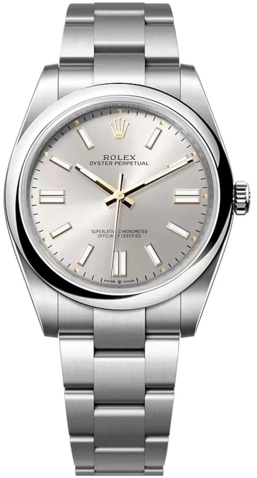 Rolex Oyster Perpetual 124300-0001 41mm Oystersteel Silver