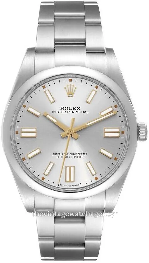 Rolex Oyster Perpetual 124300-0001 41mm Oystersteel Silver