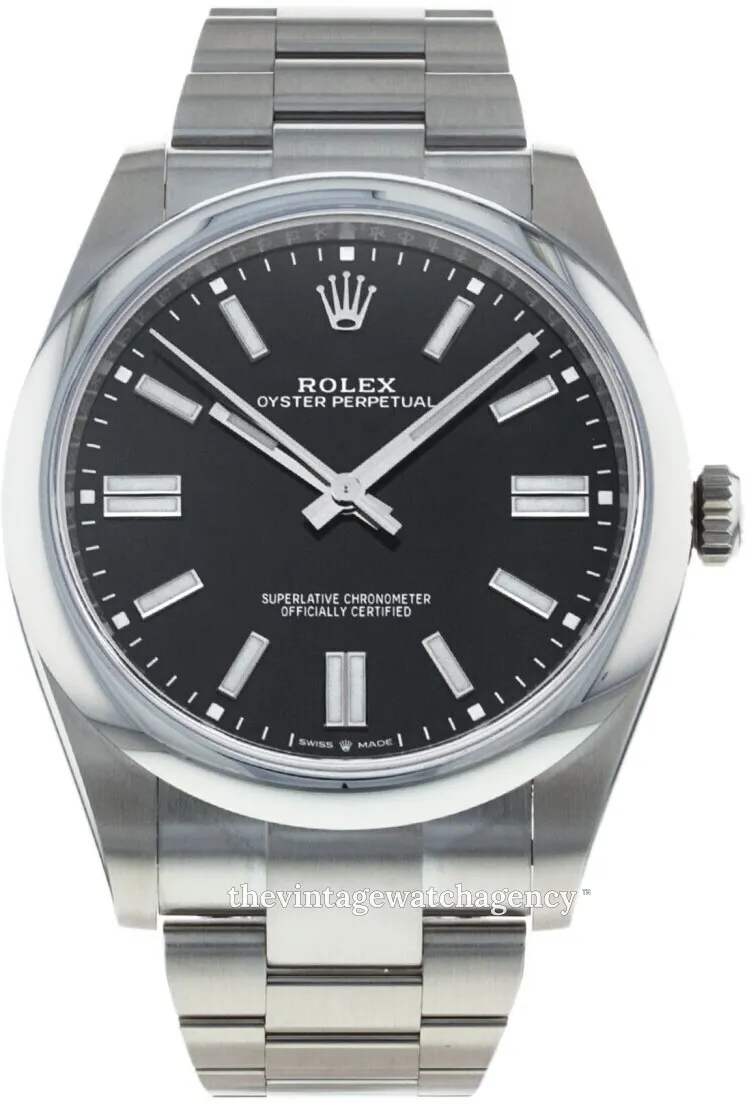 Rolex Oyster Perpetual 124300-0002 41mm Oystersteel Black