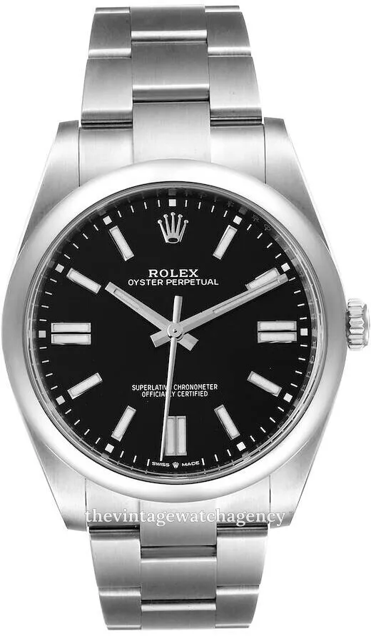 Rolex Oyster Perpetual 124300-0002 41mm Oystersteel Black