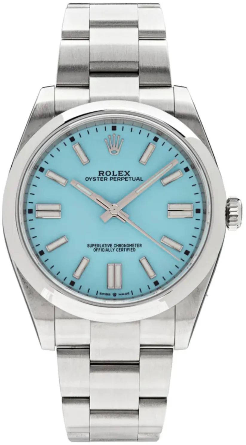 Rolex Oyster Perpetual 41 124300 41mm Stainless steel Blue