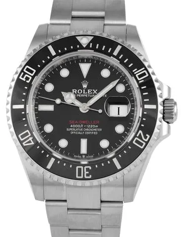 Rolex Sea-Dweller 126600 43mm Stainless steel Black