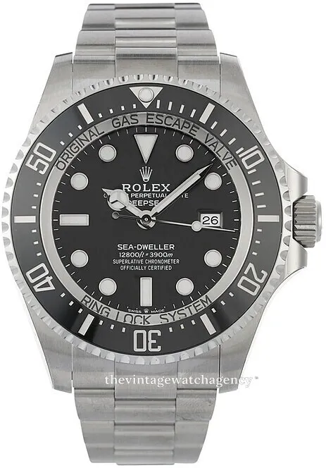 Rolex Sea-Dweller Deepsea 126660-0001 44mm Stainless steel Black