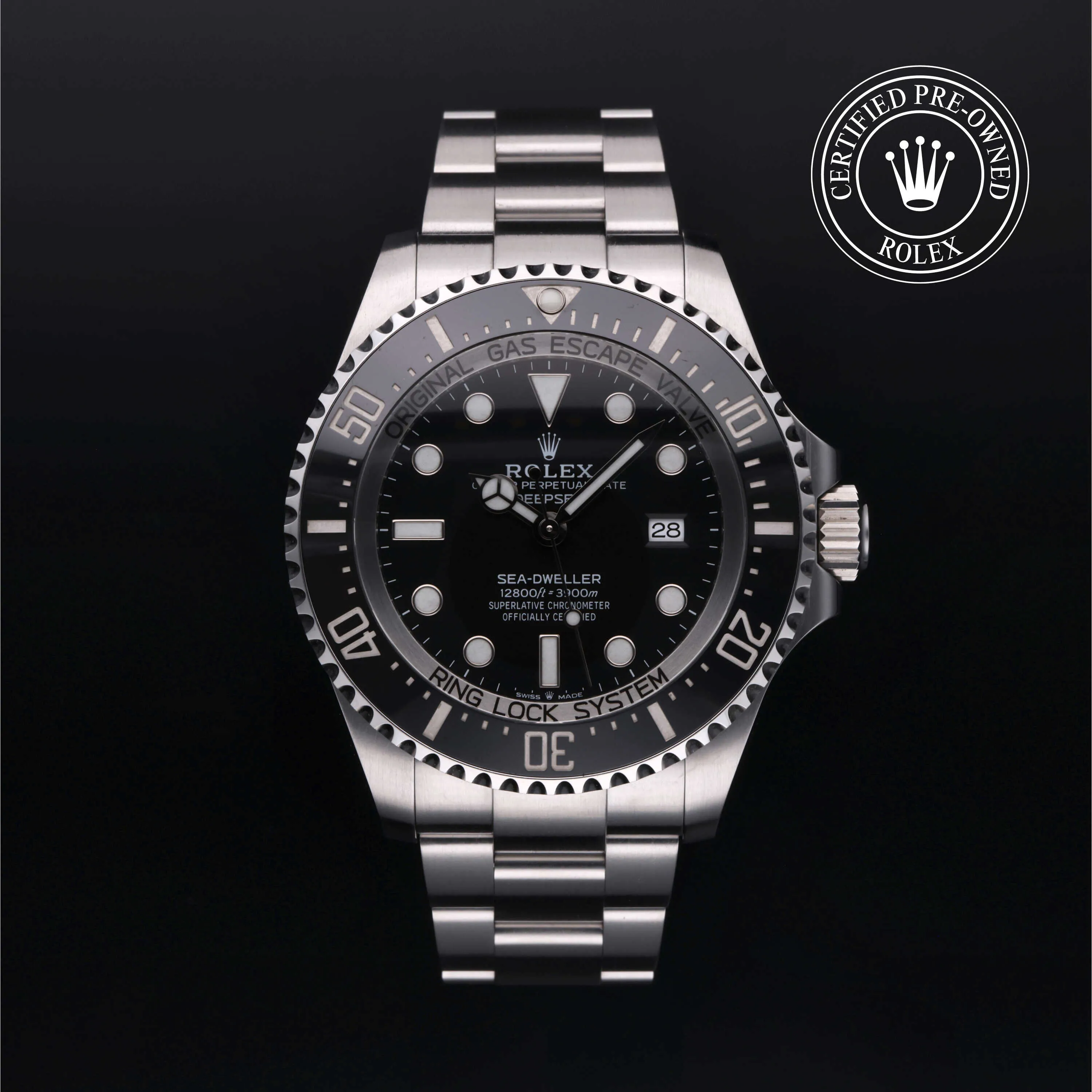 Rolex Sea-Dweller Deepsea 126660 44mm Oystersteel Black