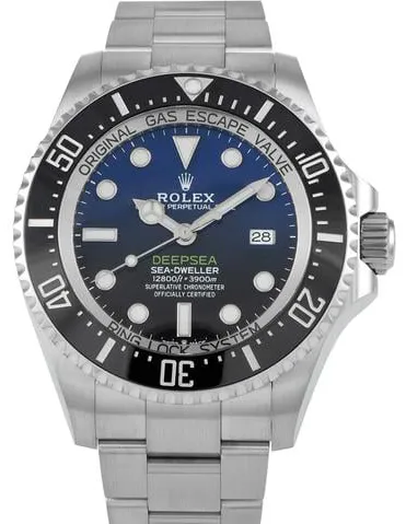 Rolex Sea-Dweller Deepsea 126660 44mm Stainless steel Blue