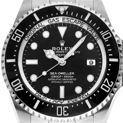 Rolex Sea-Dweller Deepsea 136660 44mm Stainless steel Black