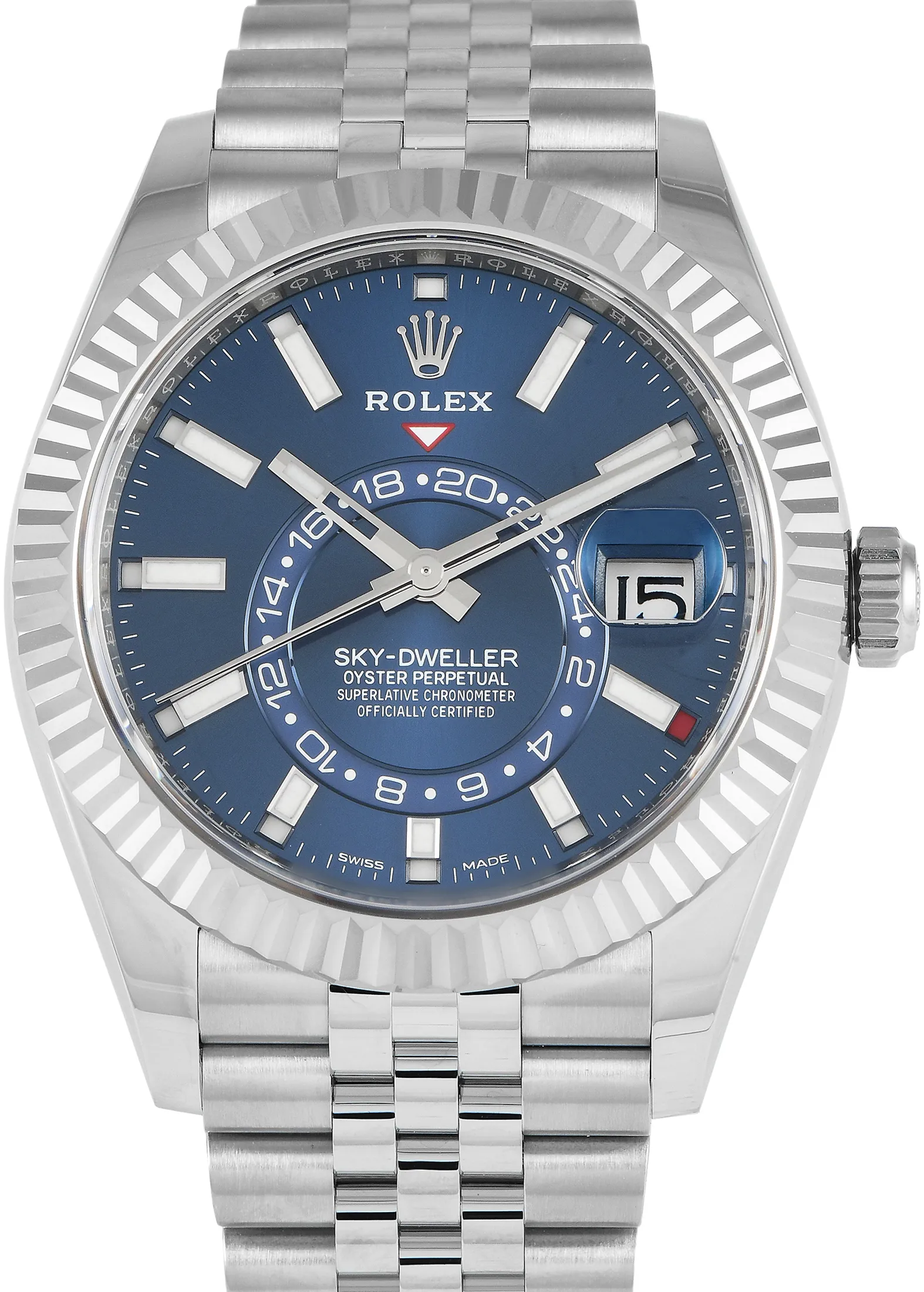 Rolex Sky-Dweller 326934-0004 42mm Stainless steel Blue