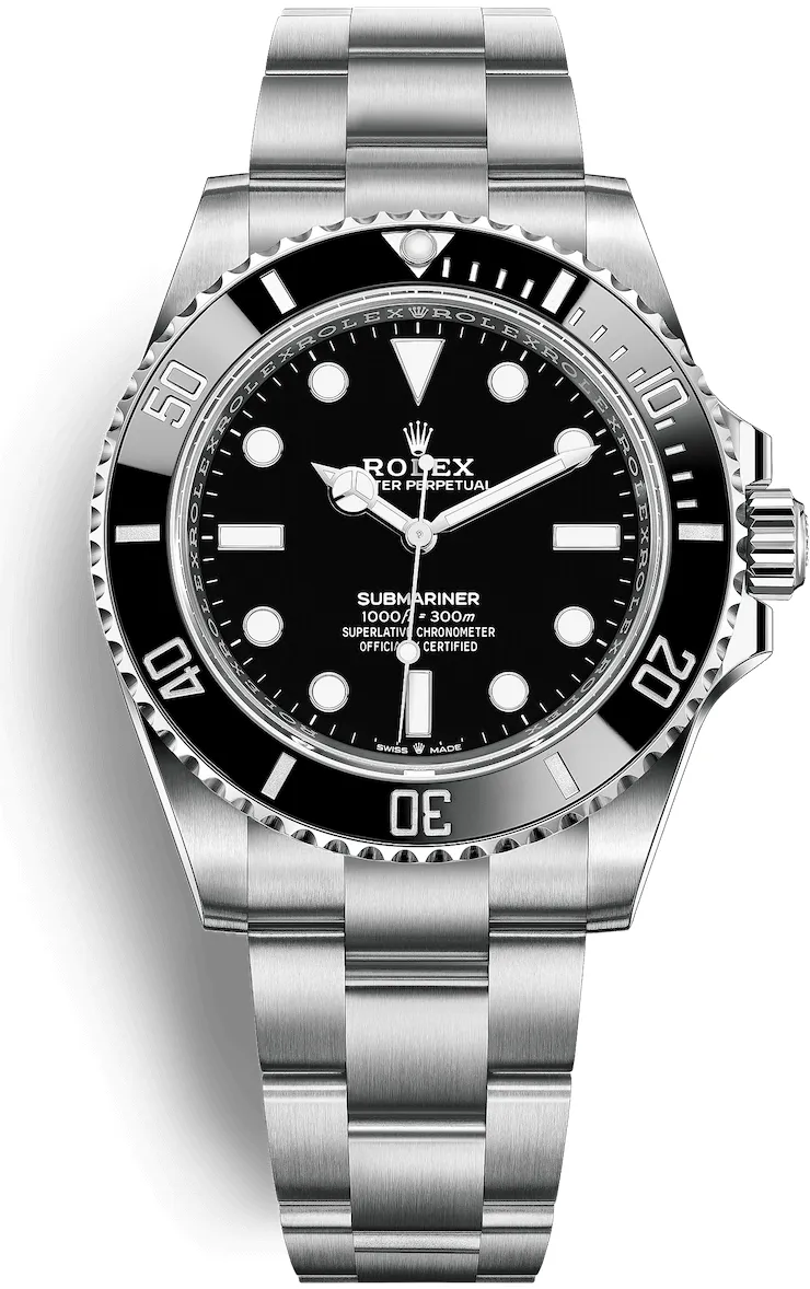 Rolex Submariner 124060-0001 41mm Oystersteel Black