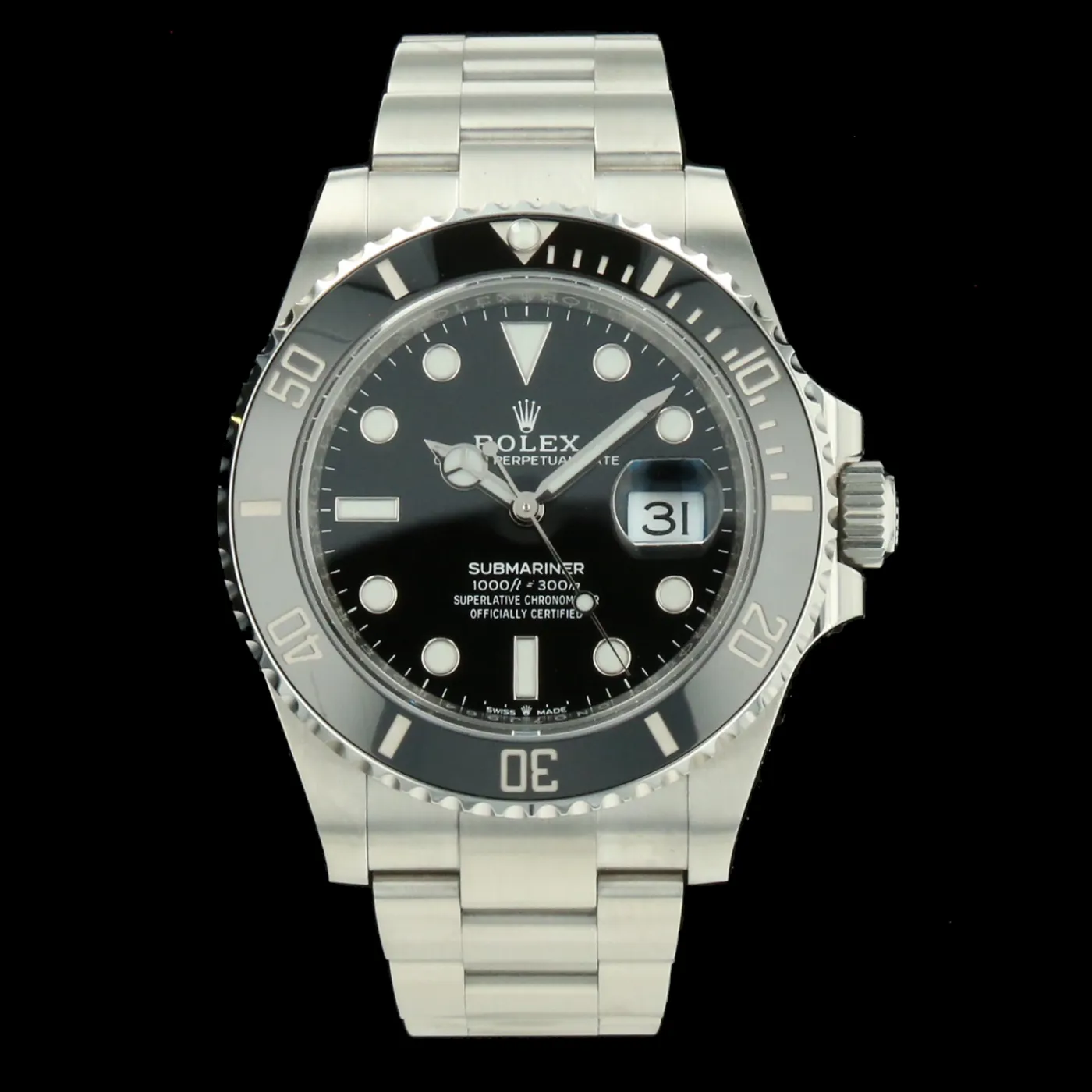 Rolex Submariner 126610LN 41mm Stainless steel Black